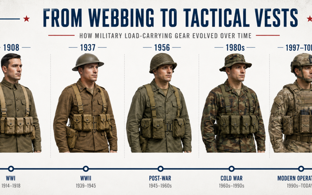 From Webbing to MOLLE: How the Military Chest Rig Has Evolved