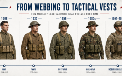 From Webbing to MOLLE: How the Military Chest Rig Has Evolved