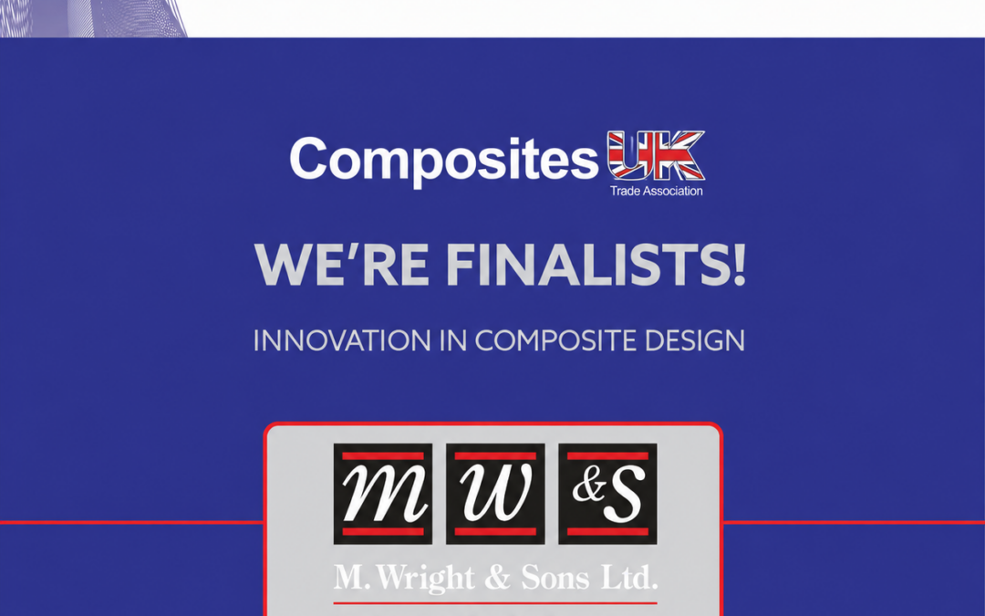 M Wright & Sons have been named finalists for Composites UK 2026 Innovation in Composite Design Award
